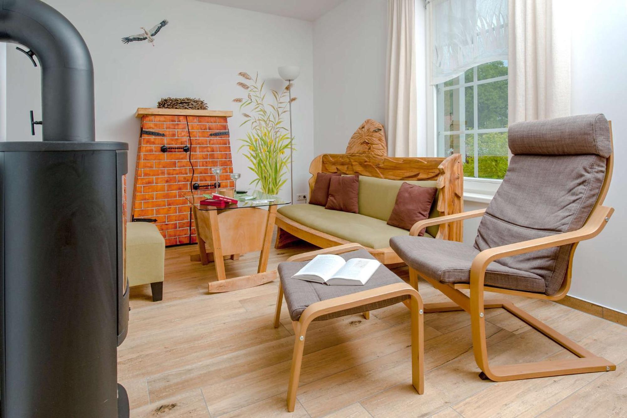 Neuendorf  Ferienwohnung Storchennest מראה חיצוני תמונה